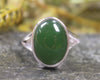 Ring with Kawakawa Pounamu