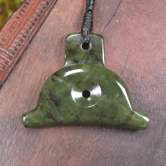 Rimu pounamu dog whistle
