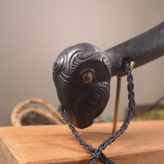 Toki Poutangata with Hapopo Pounamu - NZ Greenstone