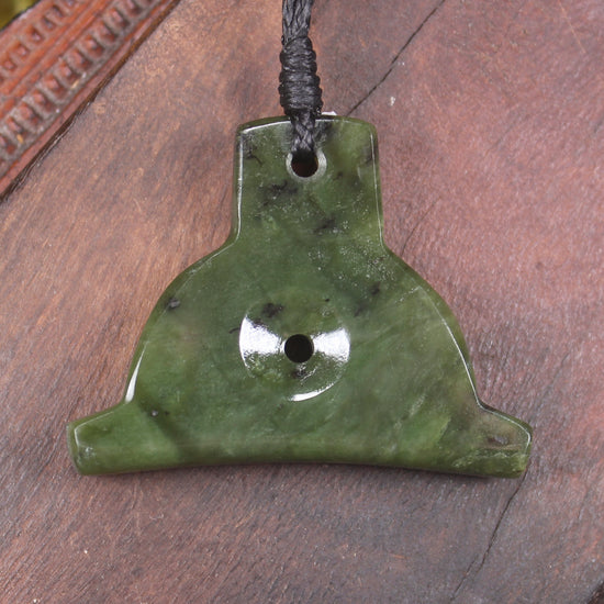 Rimu pounamu dog whistle