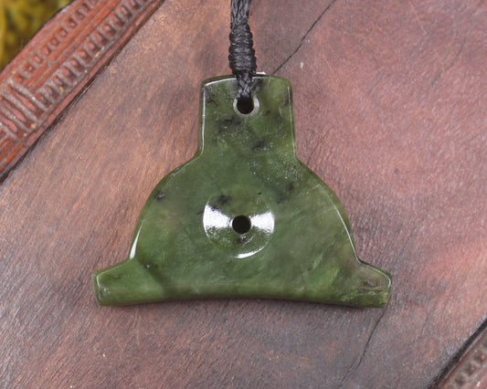 Rimu pounamu dog whistle