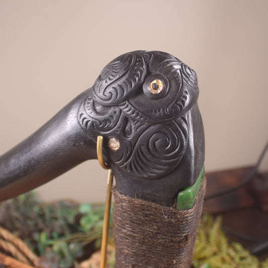Toki Poutangata with Hapopo Pounamu - NZ Greenstone