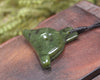Rimu pounamu dog whistle