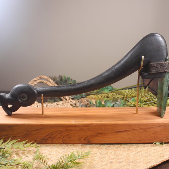 NZ Greenstone Toki Poutangata Hapopo Pounamu