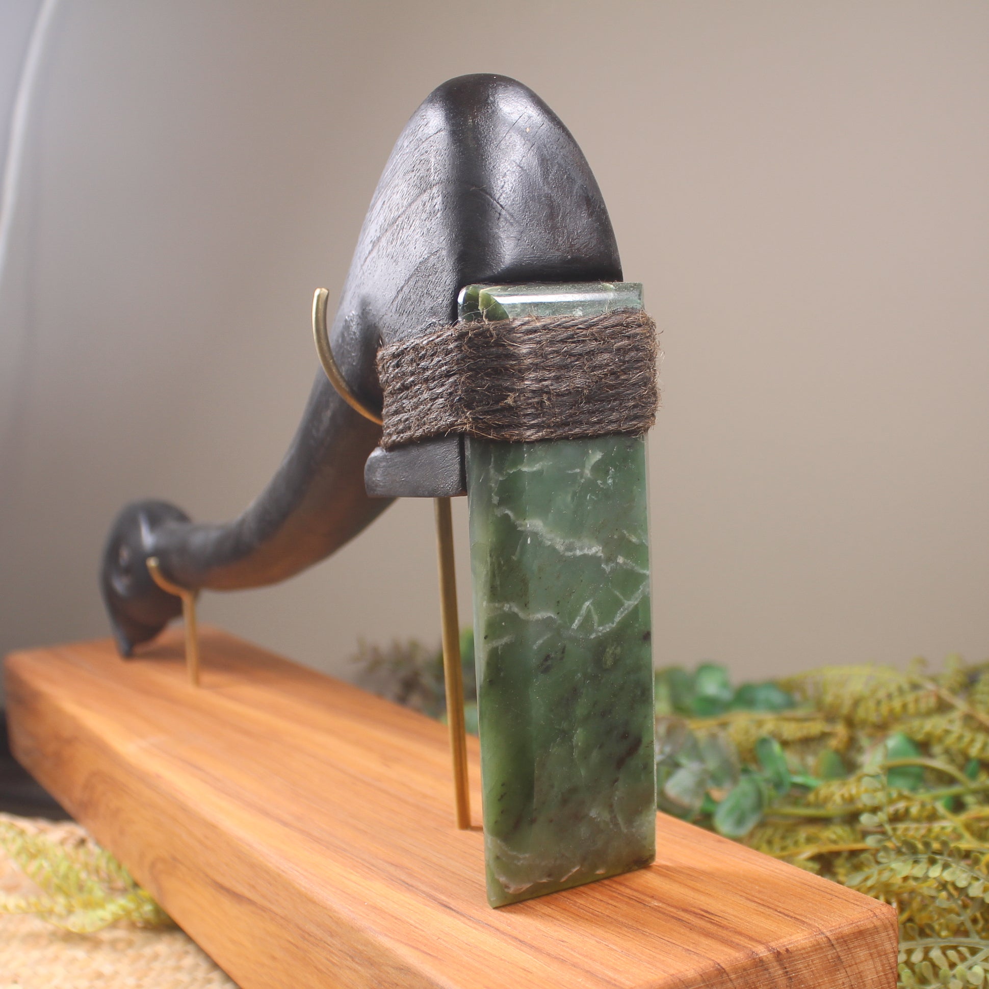 NZ Greenstone Toki Poutangata Hapopo Pounamu