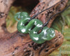 Pekapeka Pendant carved from Hapopo Pounamu - NZ Greenstone