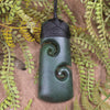 Rimu Pounamu Toki with Koru
