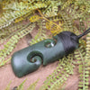 Rimu Pounamu Toki with Koru