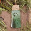 Toki with Koru pounamu pendant - NZ Greenstone