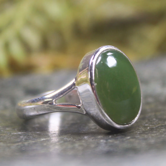 Ring with Hapopo Pounamu