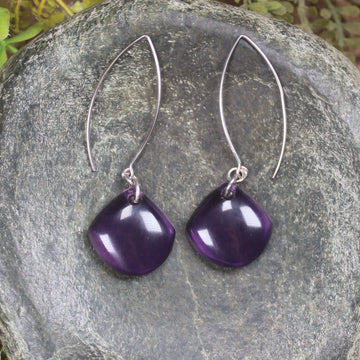 amethyst earrings