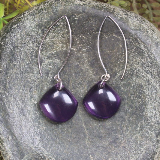 amethyst earrings