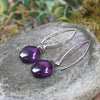 amethyst earrings