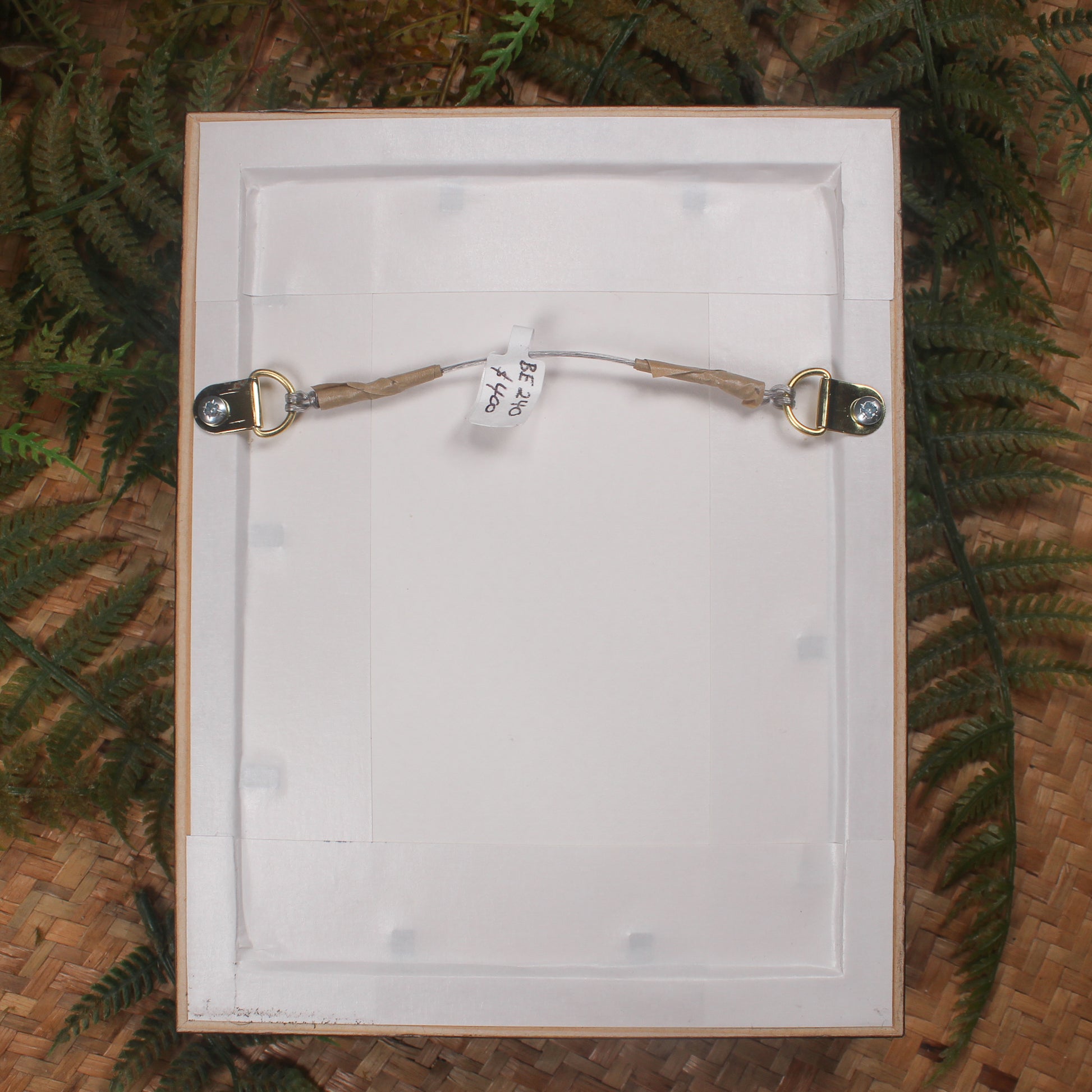 Framed Rimu Pounamu Matau - NZ Greenstone