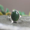Ring with Kawakawa Pounamu