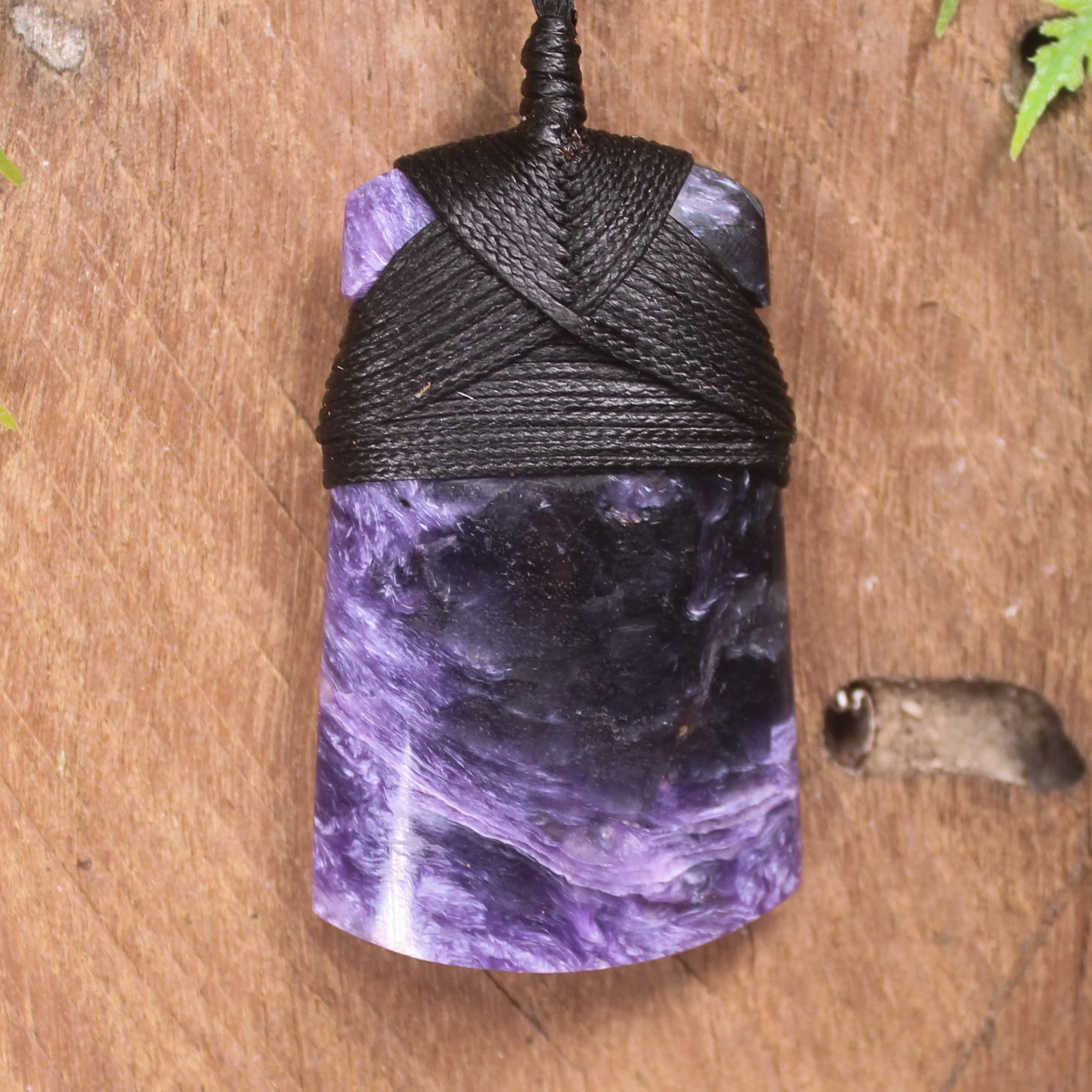 Charoite Toki Pendant 