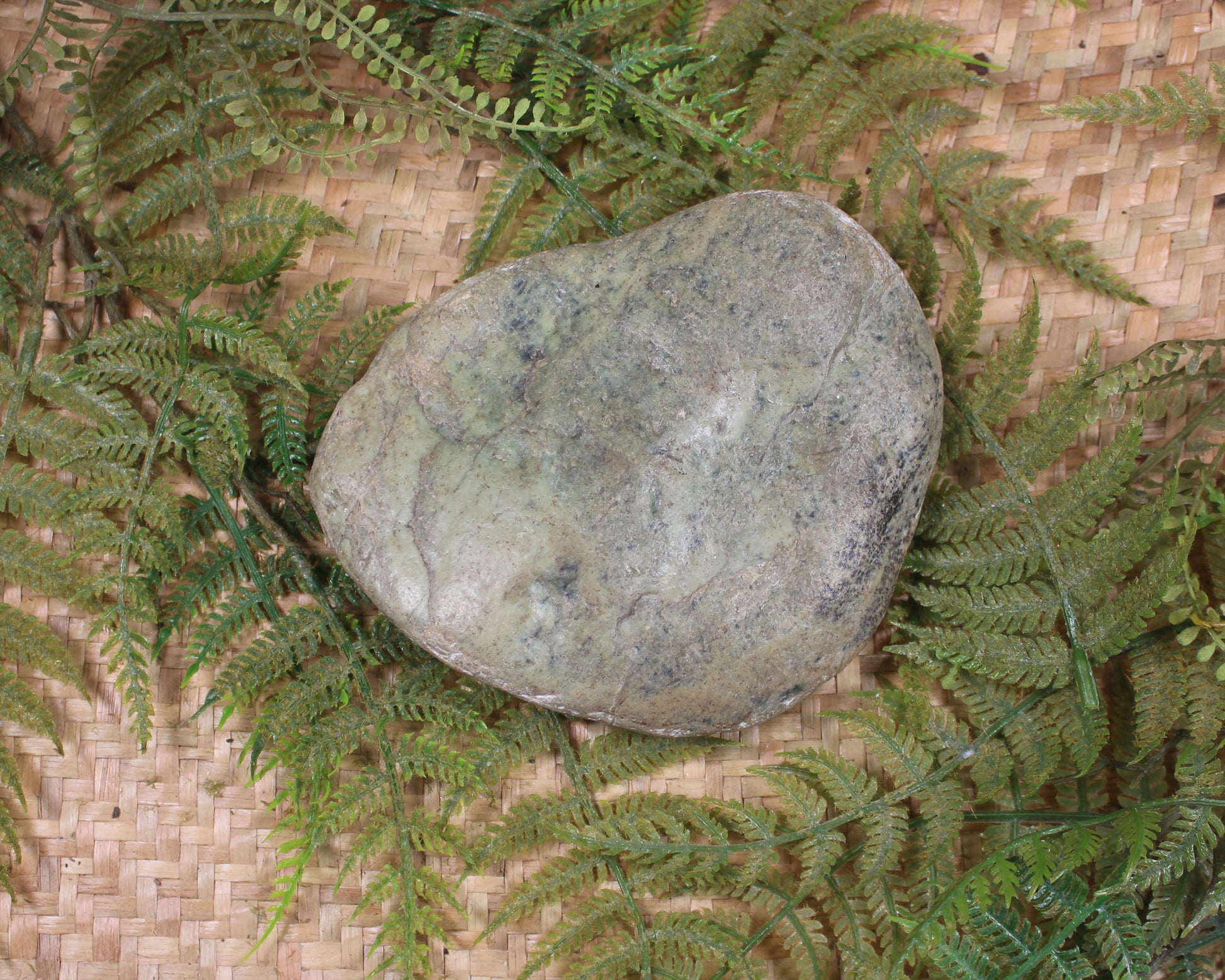 Freeform Pounamu Sculpture - Kokopu Pounamu - NZ Greenstone