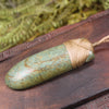 Flower Jade Pounamu Roimata Pendant - NZ Greenstone