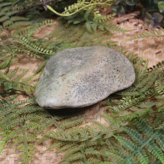 Freeform Pounamu Sculpture - Kokopu Pounamu - NZ Greenstone