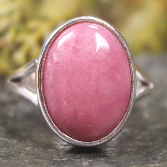 Rhodonite Sterling Silver Ring