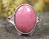 Rhodonite Sterling Silver Ring