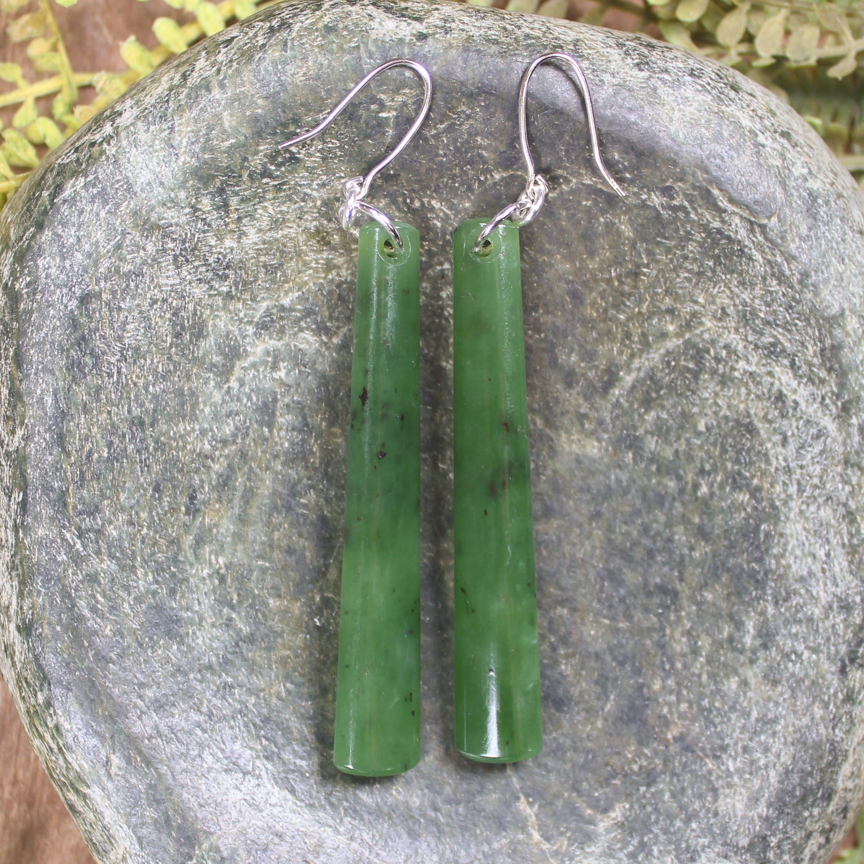 Hapopo Pounamu Earrings