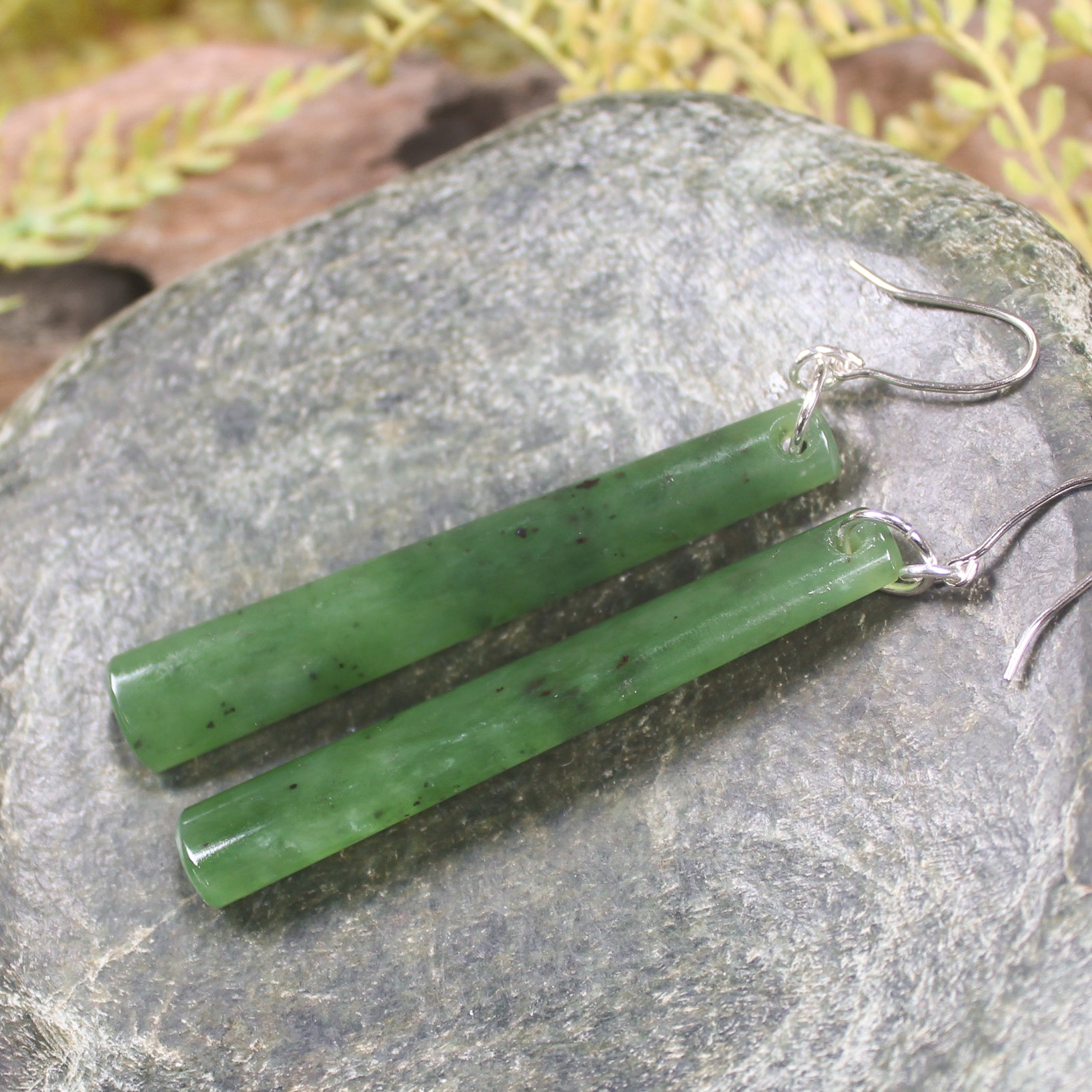 Hapopo Pounamu Earrings