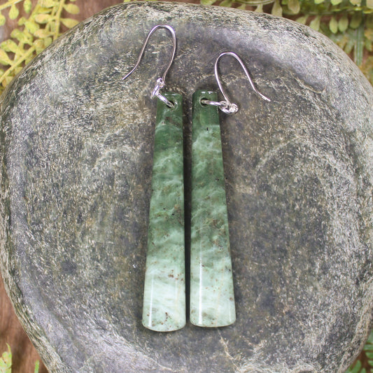 Hapopo Pounamu Earrings
