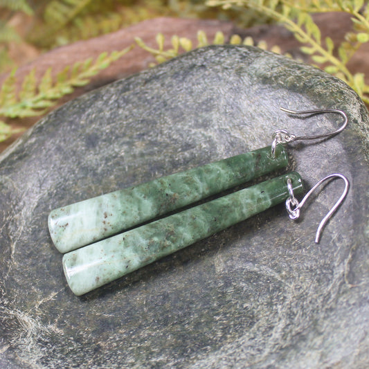 Hapopo Pounamu Earrings