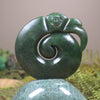 Koropepe sculpture - NZ Greenstone