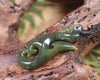Manaia pendant carved from Rimu Pounamu - NZ Greenstone