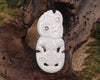 Hei Tiki carved from Bone