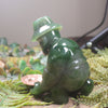 Gold Panner Pounamu Sculpture