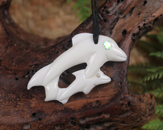 Dolphin or Aihe Pendant 