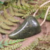 Tooth pendant carved from Rimu Pounamu - NZ Greenstone