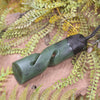 Hapopo Pounamu Toki Twist - NZ Greenstone