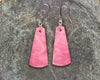 Rhodonite Roimata earrings