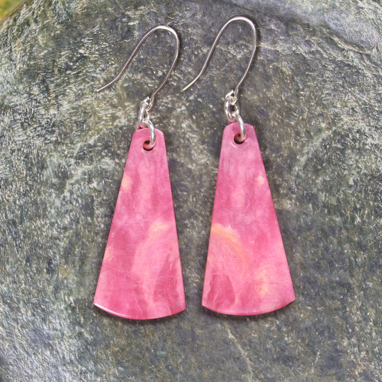 Rhodonite Roimata earrings