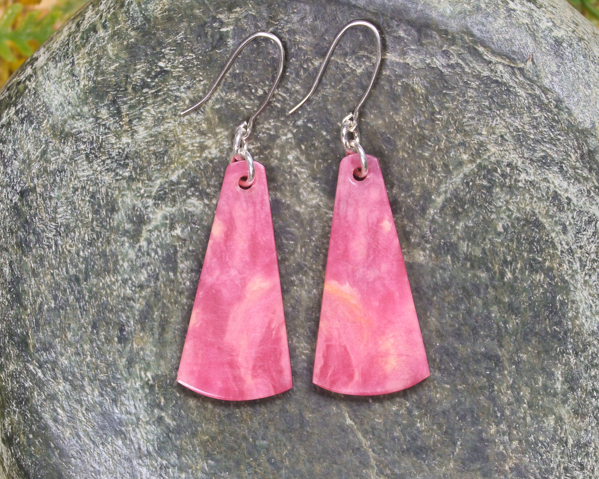 Rhodonite Roimata earrings