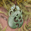 Manaia carved from Raukaraka Pounamu - NZ Greenstone