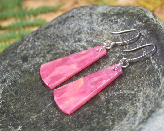 Rhodonite Roimata earrings