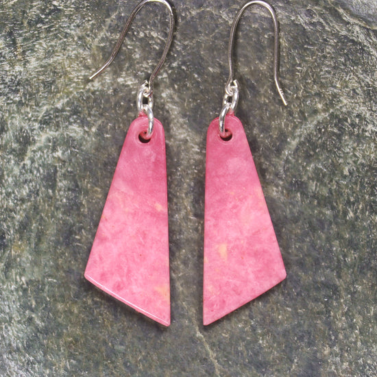 Rhodonite Roimata earrings