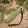 Mere carved from Flower Jade Pounamu - NZ Greenstone