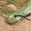 Mere carved from Flower Jade Pounamu - NZ Greenstone