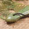 Mere carved from Flower Jade Pounamu - NZ Greenstone