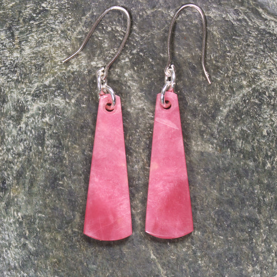 Rhodonite Roimata earrings