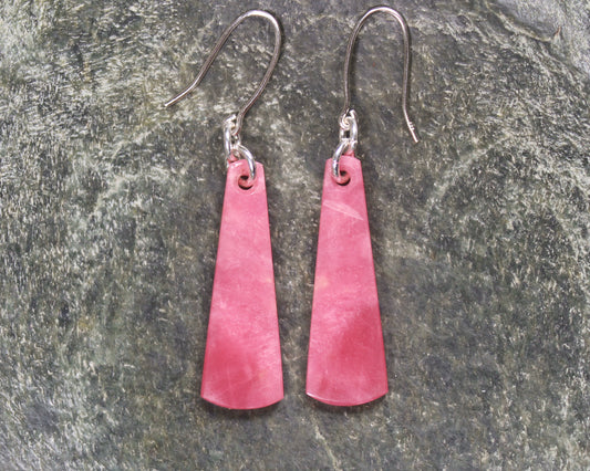 Rhodonite Roimata earrings