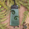 Kawakawa Pounamu Toki with Koru