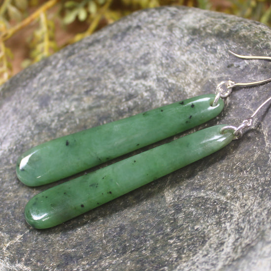 Hapopo Pounamu Earrings