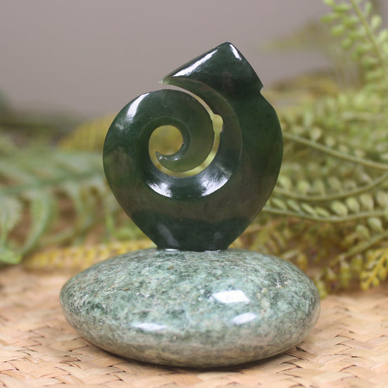 Matau Sculpture carved from Pounamu
